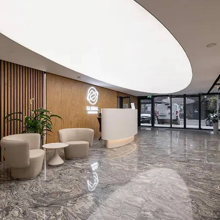 Air-Conditioned Studio With Parking And Balcony, Zabrska Global Office Park By Noclegi Renters Katowice Exterior photo
